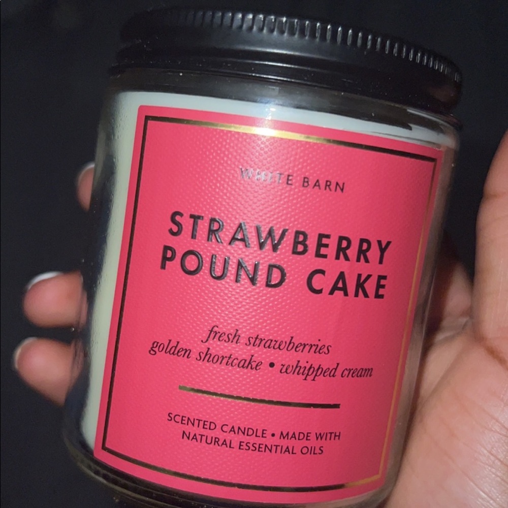 Bath and body works candle